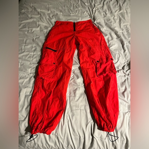 Blue red and black garage baggy pants - Picture 4 of 6